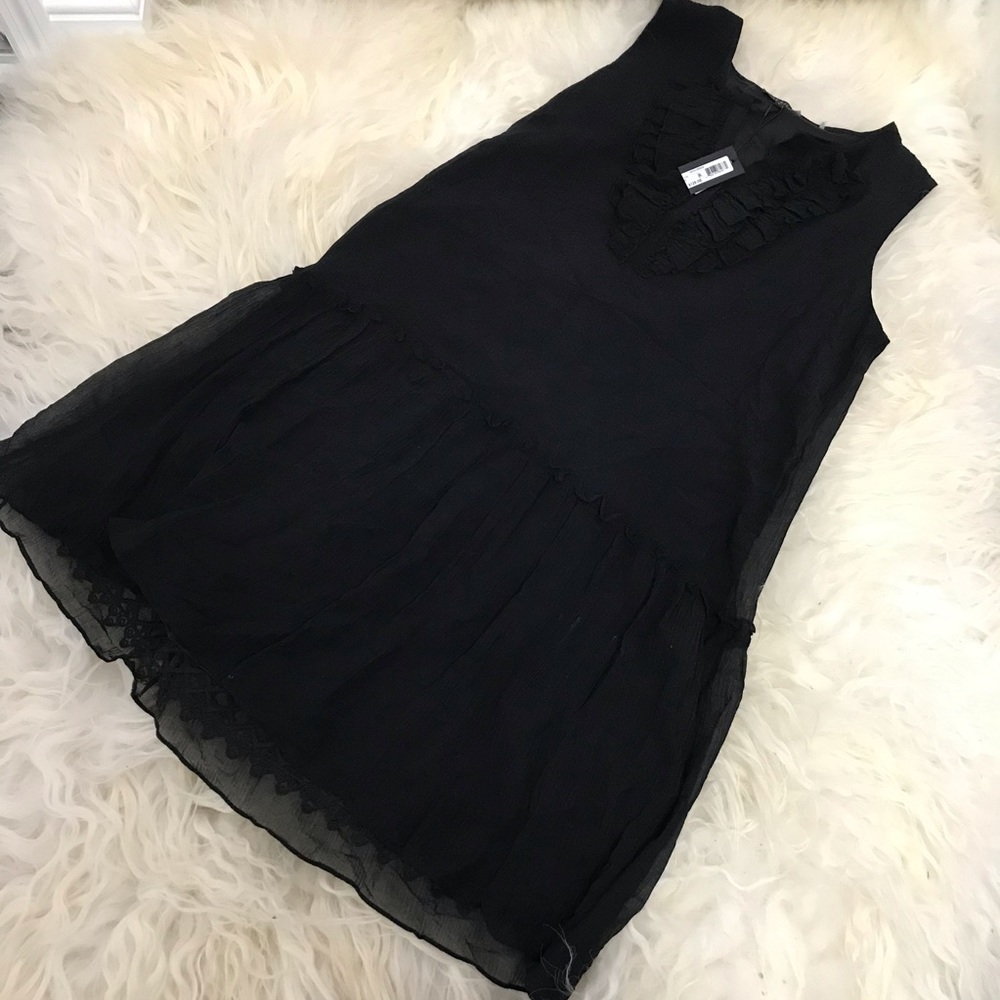LE GALI Kaya Ruffled Drop Waist Sleeveless Dress - Picture 3 of 8